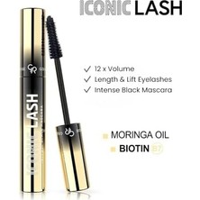 Lash Intense Mascara - Biotin ve Moringa Yağlı Hacim Veren Maskara