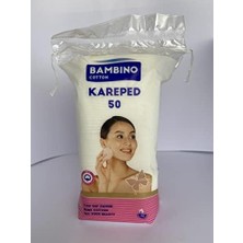 50'li Kare Makyaj Temizleme Pamuğu