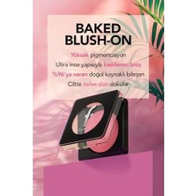 Baked Blush-On Yüksek Pigmentli & Doğal Işıltılı Fırınlanmış Allık