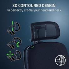 Fujin Kafalık - Fujin Için Çıkarılabilir Mesh Kafalık (Ultra Dayanıklı Nefes Alabilir Mesh, Kalıplanmış 3D Tasarım, 1 Adımlı Kurulum)