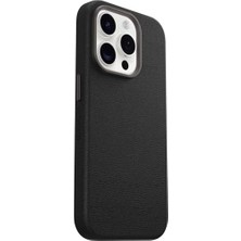Serisi Kaktüs Deri Magsafe 15 Pro Için Kılıf, Darbeye Dayanıklı, Düşmeye Karşı, Ince Koruyucu Kılıf, Askeri Standartlara Göre 3 x Daha Fazla Düşme, Siyah
