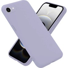 Eco Port Apple Iphone 16E Kılıf Nano Içi Kadife Silikon - Lila - Lila