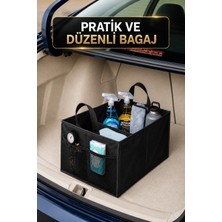 Empressco Araba Bagaj Çantası Araç Içi Bagaj Düzenleyici Araç Bagaj Organizer Oto Bagaj Düzenleyici 40X30X25CM