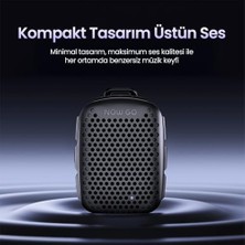 Lava Clip 5W Klipsli Su Geçirmez Taşınabilir Mini Bluetooth Hoparlör Kahverengi