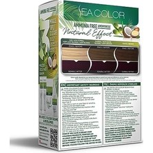 Amonyaksız, Vegan, Doğal, Besleyici Kalıcı Saç BOYASI%100 Beyaz Kapama (1 Paket 2 x 50 ml Boya & Oksidan) (Patlıcan Moru 3.66)