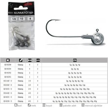 Jaxon Sumato Lrf Jighead Silver #4