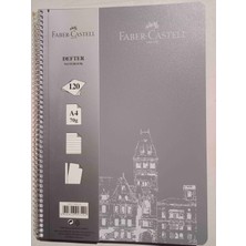Faber Castell Notebook Defter A4 120 Yaprak Çızgılı Spırallı