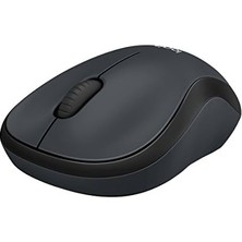M220 Sessiz Kablosuz Mouse, Sağ ve Sol Elle Kullanıma Uygun, 1.000 Dpı, 10 M Kullanım Mesafesi, 18 Ay Pil Ömrü, Siyah