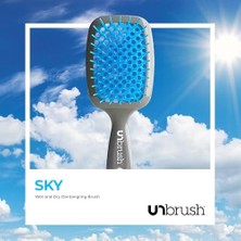 Fhı Heat Unbrush Islak ve Kuru Havalandırmalı Saç Fırçası, Açık Mavi/gri