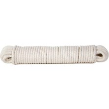 Koch Industries 5620727 Pamuk Örgülü Çamaşır Ipi, 17,5 cm x 200-METRE, Beyaz