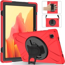 Eco Port Samsung Galaxy T500 Tab A7 10.4 Kılıf Amazing Tablet Kapak - Kırmızı - Kırmızı