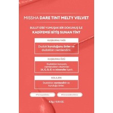 Uzun Süre Kalıcı, Bulaşma Yapmayan, Kadifemsi Bitiş Sunan Tint Dare Tint Melty Velvet (Rosyful Day)