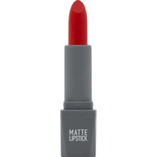 Yoğun Renk Veren Uzun Süre Kalıcı Nemlendirici Kadifemsi Mat Ruj - Lipstick 421 Orange Red