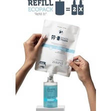 The Purest Solutions Nemlendirici ve Bariyer Onarıcı Kuru Karma Ciltler Temizleme Jeli Ekolojik Yedek Paket 400 ml