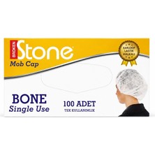 Broken Stone Tek Kullanımlık Bone Mob Cap 100 Adet