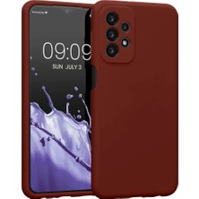 Eco Port Samsung Galaxy A23 4g Kılıf First Silikon - Bordo - Bordo