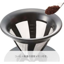 02 Kendinden Filtreli Dripper (Siyah)