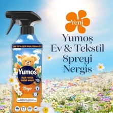 Açık Hava Etkisi Sprey Yıkanması Zor Eşyalar Için Giysi Spreyi Nergis 430 ml