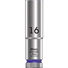 05004556001 8790 Hmc Derin Lokma Anahtar 1/2 Inç, Menekşe Rengi, 16,0 mm
