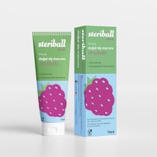 Doğal Diş Macunu Florürsüz 75 ml - Ahududu Florür Içermez, Hidroksiapatit ile Tam Koruma, Vegan