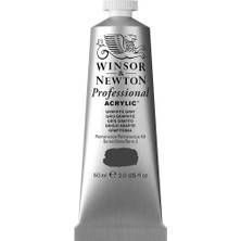 Winsor & Newton : Professional : Akrilik Boya : 60 ml : Graphite Grey