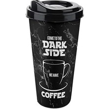 Kullan At Market Büyük Boy Kapaklı Kahve Bardağı 650ML-22OZ 1 Adet
