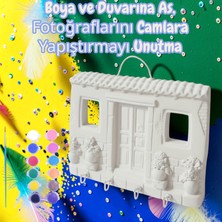 Sharp & Art Aile Etkinliği Anahtar Askısı Boyama Seti , Birlikte Boya ve Evinde Kullan...