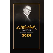 Gazi Paşa 2024 Atatürk Ajandası, 13.5X21CM