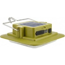3 Modlu Solar Enerjili Kamp Işığı – Askılı ve Mıknatıslı Işıldak, Powerbank Özellikli 3X1200 Mah Şarjlı LED Kamp Aydınlatma Lambası, Taşınabilir Outdoor Fener