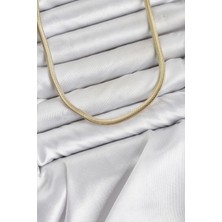 Clariss cm Yassı Yılan Zincir Model 60 cm Kadın Kolye
