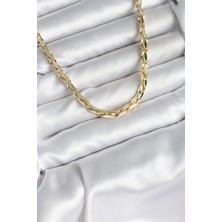 Pirinç Gold Renk 60 cm Zincir Kadın Kolye