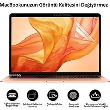 MacBook Air 13.6 Inç M2 M3 M4 Uyumlu Parlak Anti Scratch Ekran Koruyucu Retina Net Görüntü Cam Hissi Touch Id A2681 A3113 A3240 Şeffaf