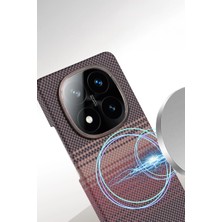 Eco Port Xiaomi Redmi Note 14 Pro 5g Vega Magsafe Kapak - Çöl Titanyum - Çöl Titanyum