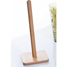 Kare Şekilli Bambu Kağıt Havluluk & Peçetelik Ahşap 22 x 12