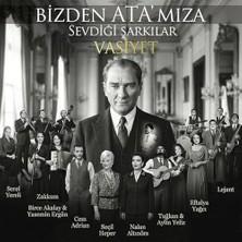 Bizden Ata'mıza Sevdiği Şarkılar Vasiyet Plak Lp Türk Sanat Müziği Plak, Birce Akalay, Cem Adrian, Eftalya Yağcı, Lejant, Nalan Altınörs
