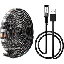 Kenly Bluetooth Tv Arkası Rgb USB Şerit LED Aydınlatma 16 Renk, Ambiyans Işığı (5 Metre)