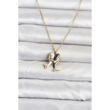316L Çelik Zincir Gold Renk Dolphin Model Kadın Kolye
