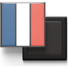 İberk Buzdolap Magneti Fransa France Paris Bayrağı - Vektörel Bayrak