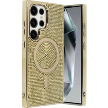 Eco Port Joko Samsung Galaxy S25 Ultra Helen Magsafe Kapak - Gold - Gold
