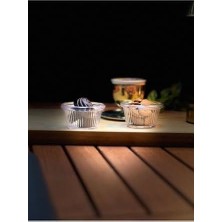 Reçellik ve Kahve Yanı Kasesi,sosluk,sunumluk Mini 6lı Şeffaf Renk