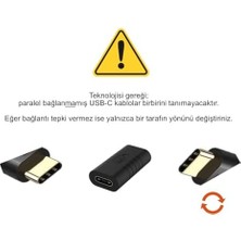 Spelt USB 3.1 Type C Dişi Dişi Adaptör Çevirici Şarj ve Data Uzatma