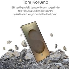 Galaxy S25 Ultra Için Kolay Kurulum Ekran Koruyucu Otomatik Toz Toplayan Hava Kabarcığı Bırakmayan Dokunmatiği ve Görüntü Kalitesini Etkilemeyen Ekranı Tam Kaplayan Cam Koruyucu
