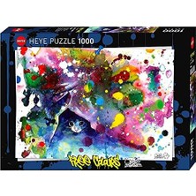 Heye 29825 Meow Standard 1000 Parça, Lara Zombie, Free Colours