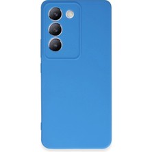 Magicool Vivo V30 Lite 4g Kılıf First Silikon - Mavi