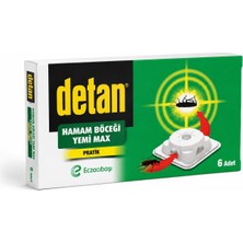 Detan Hamam Böceği Yemi Max 6’lı Pratik Yem Istasyonu