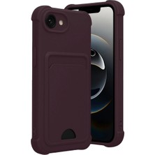 Magicool Iphone 16E Kelvin Kartvizitli Silikon - Derin Mor