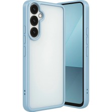 Eco Port Samsung Galaxy A24 4g Prime Kılıf Razer Lensli Silikon - Açık Mavi - Açık Mavi