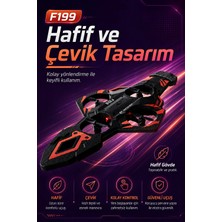 Semel 2.4g Uzaktan Kumandalı F199 Model Uçak Drone Hızlı Dönüşlü Çocuk Oyuncağı