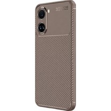 Hobibahçem X7 Pro Kılıf Auto Focus Karbon Kapak - Gri
