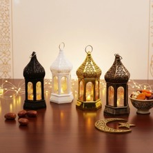 Semel Ramazan Temalı Büyük Altıgen Kapalı Kubbe LED Lamba